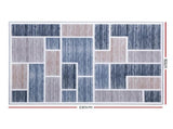 Artiss Rug 160x230cm Area Rug Large Carpet Soft Short Pile Modern Oblo FLR-2130-160X230-BG-GR