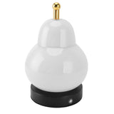 Pear Gourd Table Lamp Touch Control Stepless Dimmable 3 Light Modes Cordless Rechargeable Desk Lamp V1294-YM0901-3119240084911