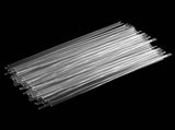 100 Pieces Clear Rods 1/8 Inch Diameter x 12in Dowel Rods Round Sticks V1192-AZ-W-17293
