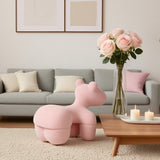Lamb Stool Chair Pink V498-STOOLPINK