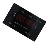 100240V LED Digital Clock Multifunction Wall Clock with Temperature Humidity Perpetual Calendar V1294-YM0901-3115210105512