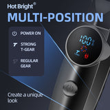 Hair Grooming Kit-Men's Electric Hair Clipper and Nose Trimmer Set - Stainless Steel Blade, LCD V888-ELOSUNG56161