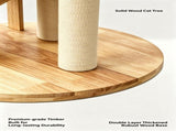 Classic SolidWood Cat Tree V1408-CR-54-BE