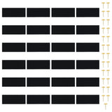 Insect Door Curtain 210 X 100 Cm 2 Pcs Magnet Black 43_40920