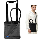 Urine Dage Bag Holder, Catheter Bag Cover with Pockets & Adjustable Strap, Oxford Cloth 13x11.8 in V1370-AZ4-17949