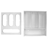 Food Storage Bag Container Bamboo Polished Finish Drawer Design Food Bag Storage Box for Kitchen V1294-YM0523-3118220069212