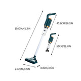 High Power Handheld Vacuum Cleaner with Wireless Charging Cordless Portable Vacuum for Home & Car, V1369-AZ3-W-23552