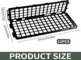 12 Pcs Under Sofa Barrier Pet Blocker for Cats with 20 Cable Ties, 37 x 17 x 12 cm V1237-ZY-917-035