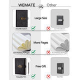 Diary with Lock, A5 PU Leather Journal with Lock, 240 Pages, Vintage Lock Journal Password Protected V1237-ZY-203-1393