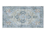 Marlow Floor Rug Vintage Polyester Washable Area Rugs FR2038-200X300-BL-AU