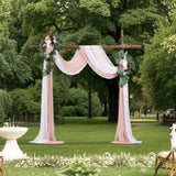 VEVOR Artificial Wedding Arch Flowers Kit Pink With 2 Pcs Flowers 2 Pcs Drapes V952-HLGMHTJ4JTFSPCKX4V0