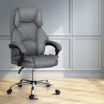 Artiss Executive Office Chair Recliner Grey OCHAIR-G-1051-GY