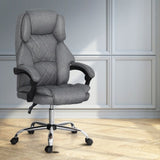 Artiss Executive Office Chair Recliner Grey OCHAIR-G-1051-GY