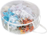 2Pcs Christmas Wreath Storage Container 20 Inch Wreath Storage Bags Round Durable Wreath Bags V1188-YT-A-314