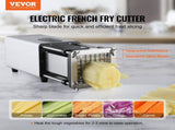 Electric French Fry, Potato Slicer with 1/2-Inch and 3/8-Inch Stainless Steel Blades, Potato V952-SYWSQSTJDD12ZQ9TRV3