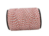 500M White&Red Electric Livestock Fence Wire Stainless Steel Conductive Rope V1294-YM0901-JYA01100