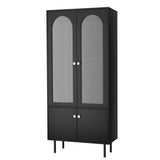 Artiss Buffet Sideboard Cupboard Cabinet Black FUR-S-SID-04-BK-AB