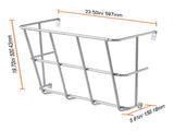 Livestock Hay Feeder 18.5 Gallons Wall Mounted Goat Hay Rack for Horses V952-SCWSQBGSWGWS1EGM7V0