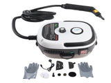 1500W Portable Handheld Steam Cleaner 105&degC High Temperature Steam Deep Cleaning Machine with V1294-YM0901-H49276BW-UK