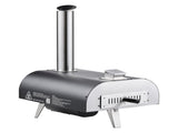 Outdoor Pizza Oven, 12 in Wood Fired Pizza Ovens, Pellet Pizza-Stove with Thermometer & Electric V952-BXPSLDNZWDJPCLPZU001V9