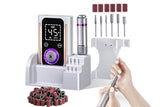Electric Nail Drill File Portable Rechargeable 45000RPM Nail Drill Electric File for Salon Home V1263-JX-6602