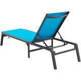 Chaise Lounge Chair Outdoor Patio Lounge Chair Adjustable 5-Position 2 pcs V952-JSTYGDTYLSKZUN91KV0