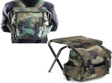 2-in-1 Outdoor Tackle Backpack Foldable Stool Seat Backpack Bag V1308-DSZKI-928