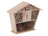 Gardening Wooden Insect Small House Shelter Nesting Handicrafts Decoration for Bee Bug V1294-YM0901-3111200119311