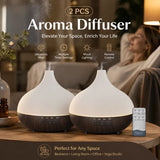 2 Pack Onion Diffuser Combo B Remote, 24V AU Plug, Decor Gift Duo V1221-XM-LB1542-ZS043