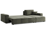 Sarantino Caliana Reversible L Shape Sofa Bed with Storage & Backrest - Green SOFA-MLM-326-GN