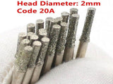30Pcs 2.0Mm Diamond Saw Drill Hole Cutter Coated Solid Bits for Gemstone V1189-LWWAL-20260327-04061