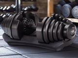 Powertrain 40kg Adjustable Dumbbell Home Gym Exercise Equipment Free Weights DMB-BF2-040-1
