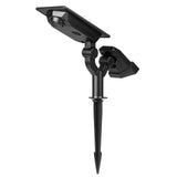 2 PCS Solar Garden Spotlights Outdoor Waterproof 5 LEDs 2-in-1 Solar In-Ground Landscape Spotlights V1294-YM0901-H39236