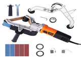 Pipe Tube Polisher Sander, 1300W Pipe Sander with 6 Variable Speeds 1100-3200rpm, Professional V952-GDSDJ800W15XW6KN0V3