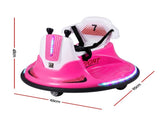 Rigo Ride on Cars Kids Bumper 12V Ride on Toy Toddler Remote Control Pink RCAR-BUMPER-S-PK
