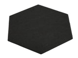 12Pcs Hexagon Acoustic Panel Polyester High Density Sound Absorbing Panel Sound Proof Insulation V1294-YM0901-3115240030611