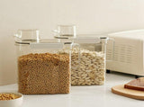 Cereal Storage Container Large Capacity PET Safe Sealing Transparent Food Storage Container V1294-YM0901-3118240040511