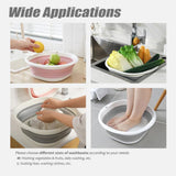 Foldable sink - Foldable basin - plastic sink - expandable water basin - portable food V1259-DP01-BO-190