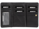 Morrissey RFID Womens Leather Wallet Coin Clutch Purse Organiser - Black V563-MO-3033-BLK