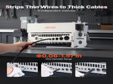 Electric Wire Machine, 1.5-40 mm, 11 Channel Automatic Copper Cable, 370W Wire V952-FXBXJDDDDCG3275PQ001V3