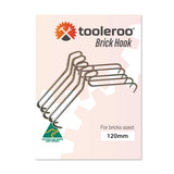5 Pack 120mm Brick Hooks - Wall Crab Clips Hangers For Pictures Plants V238-SUPDZ-32322672689232