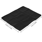 Heavy Duty Black Silicone Boot Tray for Home Use with High Wall Leak Protection V1192-AZ-W-31389