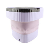 Foldable Washing Machine 10L Portable Strong Stain Removal Drainage Hole Design Three Timing Modes V1294-YM0901-3113230349612