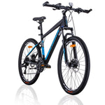 Trinx M600 Mountain Bike 24 Speed MTB Bicycle 21 Inches Frame Blue V406-M600_21_BLUE