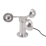 Aluminium Alloy Anemometers Wind Speed Monitoring Sensor 3 Cups Wind Speed Sensor Anemometer 03.8V V1294-YM0706-3111230214911