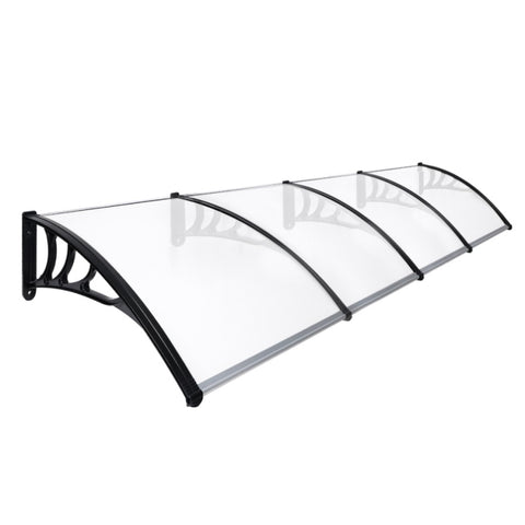 Mountview Window Door Awning Outdoor 1M X 4M Transparent 1x4M OD1006-1X4