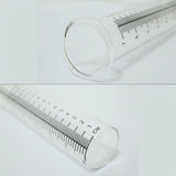 8" Rain Gauge Replacement Tube - Clear Outdoor Rain Measurement Tube 8.26 x 2.16 x 1.73 Inches, Cold V1366-AZ2-W-16467