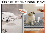 Dog Pee Pad Holder with Pee Pads, 20.1"x15.6"X1.4" Indoor Dog Potty Pad with Splash Guard for Puppy V1107-135-96921