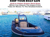 Boat Bungee Dock Lines Boat Marine Rope, Jet Ski Dock, Boating Seadoo Pontoon Waverunner Accessories V1259-DP01-A-3370