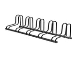 Weisshorn 5 Bike Floor Stand Rack Fits 20"-29" MTB Tires for Garage Storage BIKE-5-U-BK